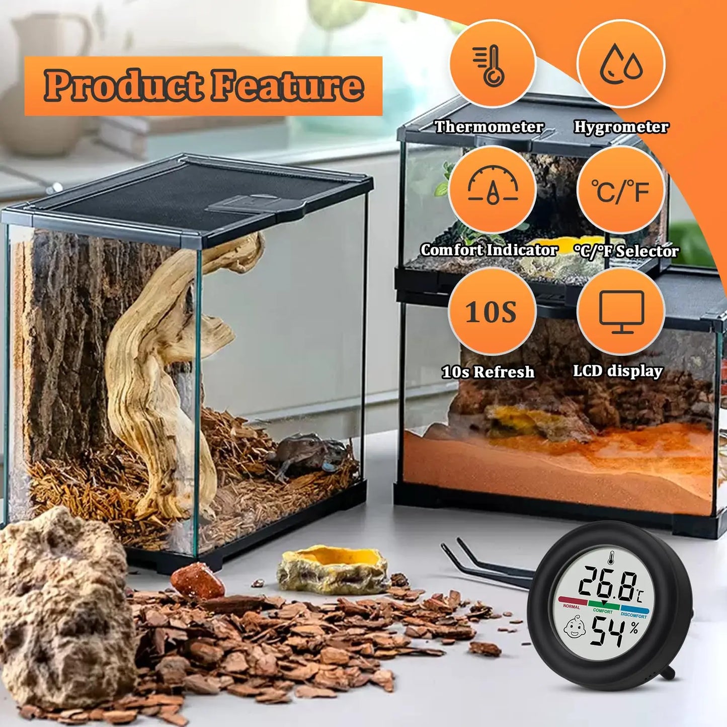 ReptileTrack Gauge